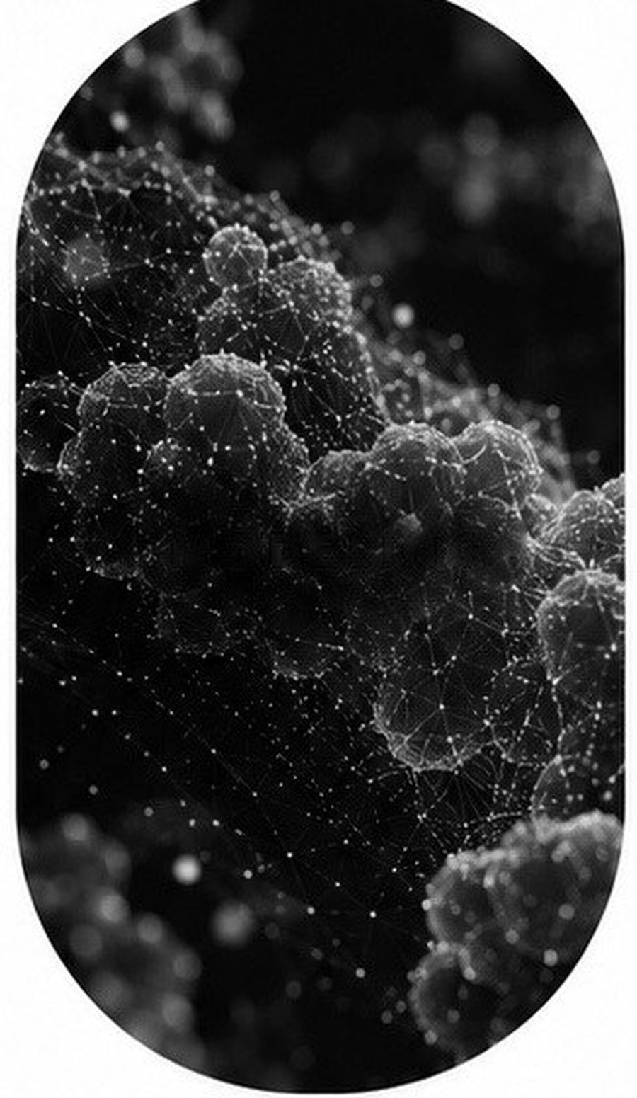 Monochrome biological structure